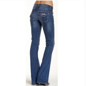 Hudson Signature Flap Bootcut Jeans